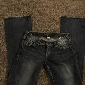 Silver jeans Pioneer boot cut/wide leg size 30/33